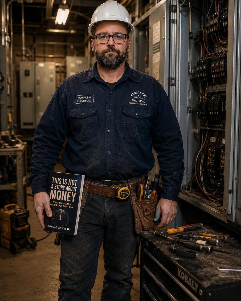 Konrad Kowalski, commercial electrician and author